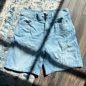 Madewell Baggy Jean Shorts